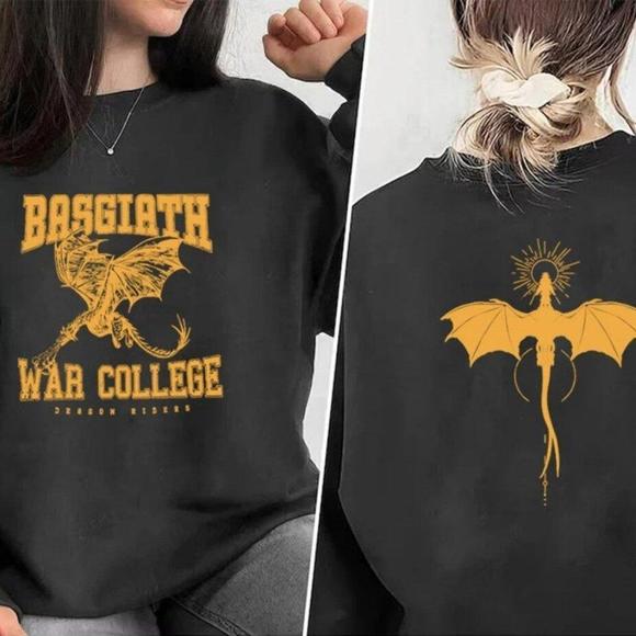 Linda T Other - Basgiath War College Fourth Wing Dragon Rider Fantasy Sweatshirt